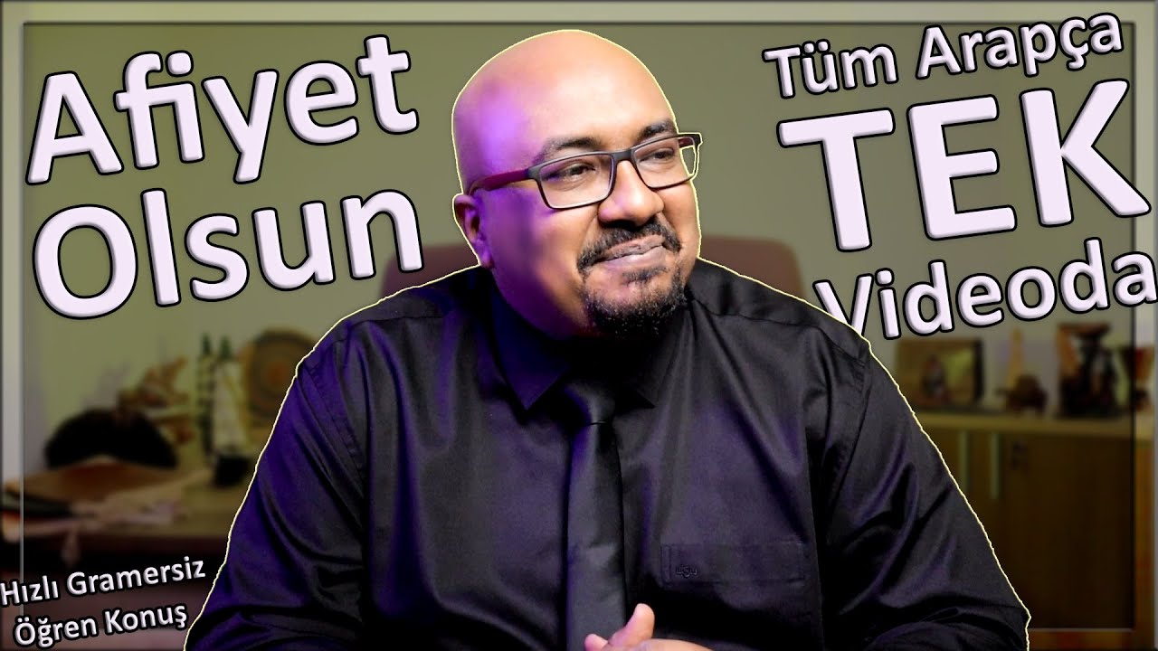 Afiyet Olsun Demek Icin 5 Gercek Arapca Ifade Kalip Youtube