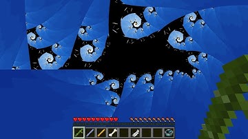 6D Mandelbrot in Vanilla Minecraft