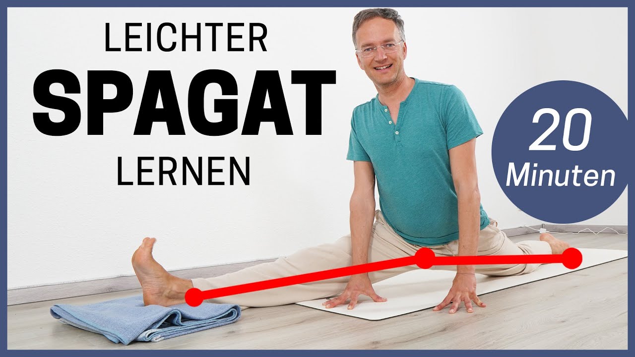 In 5 Minuten mit Leichtigkeit in den Spagat