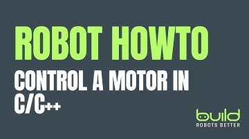 How to control a motor using C/C++ on a Raspberry Pi