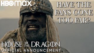 House Of The Dragon Actor Finally Responds To The Fans Backlash | Game Of Thrones Prequel | Hbo Max