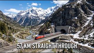 How They Dug The Deepest Tunnel On Earth