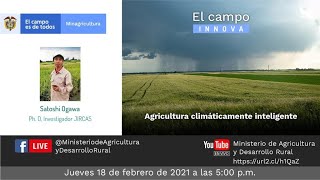 #ElCampoInnova con agricultura climáticamente inteligente