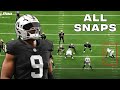Raiders Tape: EVERY Tyree Wilson Snap NFL ALL 22