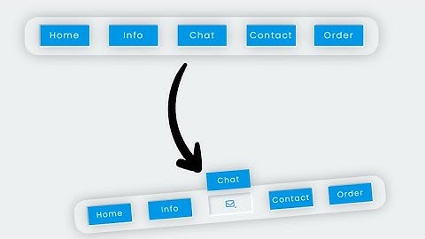 CSS Hover Effect | Opening Menu Html CSS