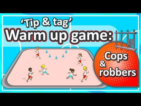 Tip Warm Up Game Cops Robbers K 6 Teaching Fundamentals Of Pe Youtube