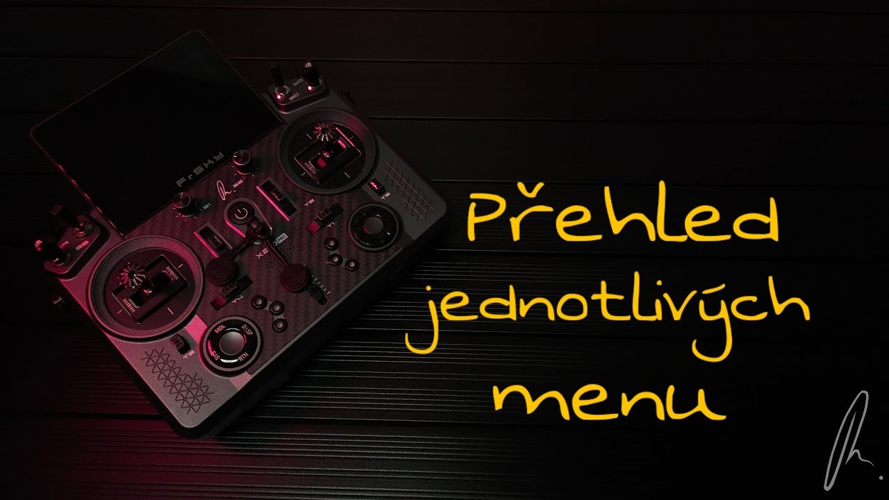 🟪 ETHOS - procházíme celé menu ✔️
