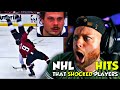 BIGGEST NHL HITS That SHOCKED Players... (reaction)