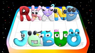 Merge Monster Alphabet Rainbow in Merge Master ABCD 💥 Battle Merge Monster Battle Gameplay