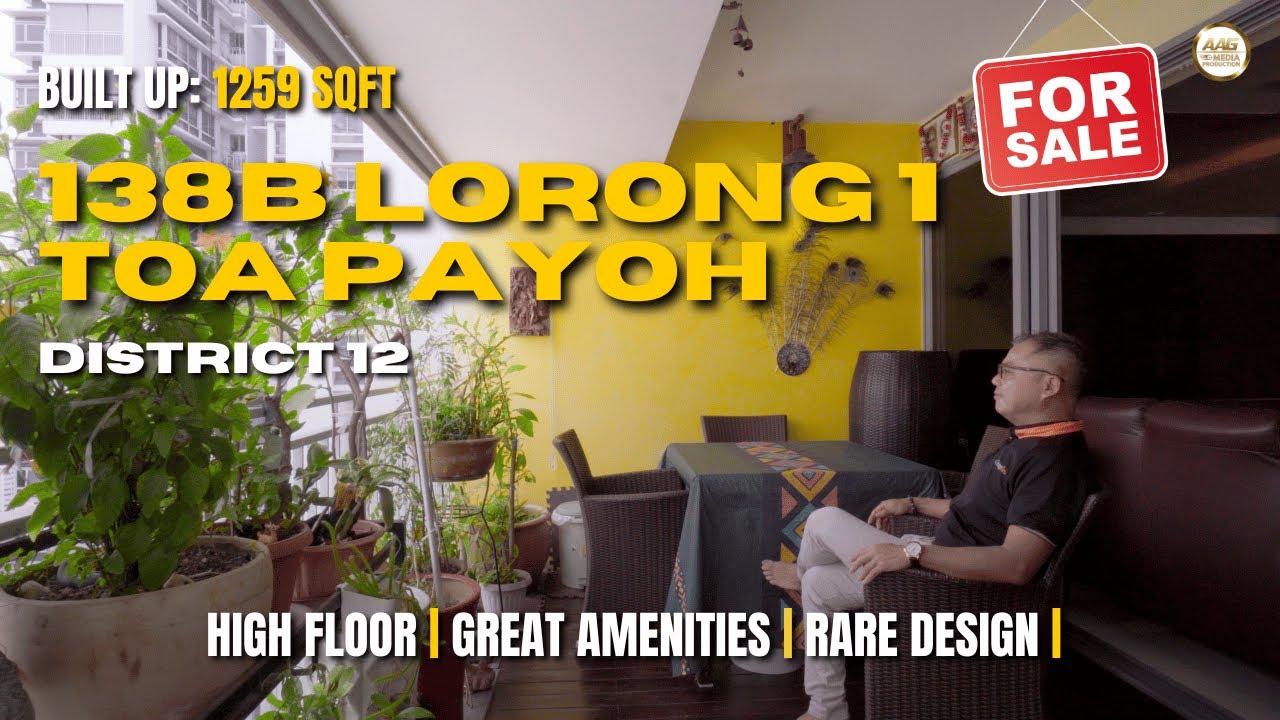 Singapore HDB Property Home Tour | 138B Lorong 1A The Peak Toa Payoh | 5-room | by Richard Ho