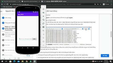 Phần 2 2 trong Google Codelab