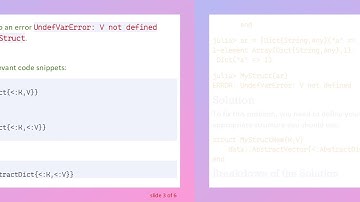 Resolving UndefVarError in Julia