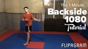 The 1 Minute Backside 1080 kick Tutorial