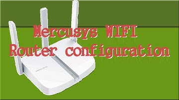 Mercusys wifi router Basic Configuration