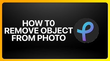 How To Remove Object From Photo In Pixlr Tutorial