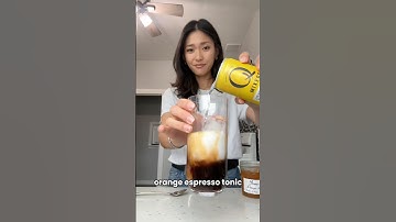 espresso + orange is actually incredible 🍊