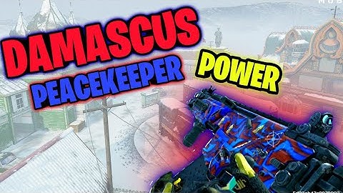 Damascus Peacekeeper Cod Mobile montage