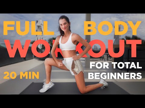 FULL BODY WORKOUT — Easy version for a daily habit | For beginners, no equipment