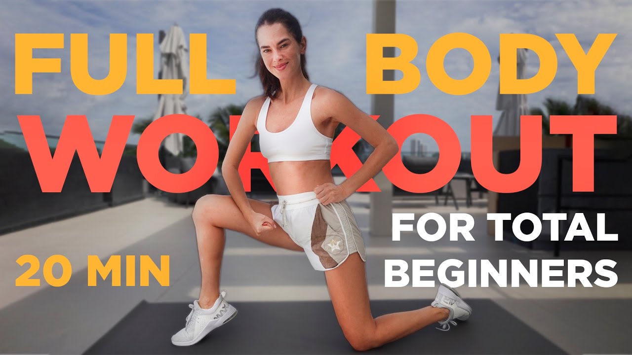 FULL BODY WORKOUT — Easy version for a daily habit | For beginners, no equipment