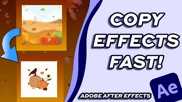 How to Copy & Paste Effects in Adobe After Effects