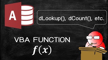 [Access] VBA ฉบับเร่งรัด 5 - VBA Function