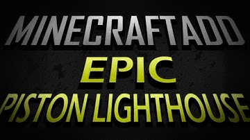 Minecraft - Epic Piston Lighthouse [Download]