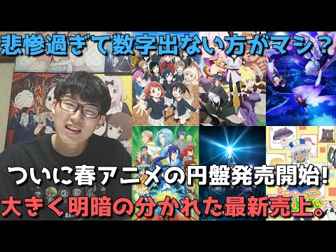 【アニメ円盤最新売上】覇権筆頭ニジガク2期や本好き3期など春アニメ注目の円盤売上が続々と明らかに！！全12作品の売上紹介【2022年春アニメ】【2022年冬アニメ】【2021年秋アニメ】【アニメ映画】