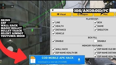 APK MOD MENU CALL OF DUTY MOBILE SEASON 10 | CODM MOD MENU IOS ANDROID FREE  CHEAT CODM TERBARU 2025