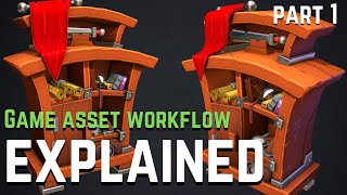 Full 3D Game Asset Workflow Explained - Getting Started [PART 1] screenshot 5