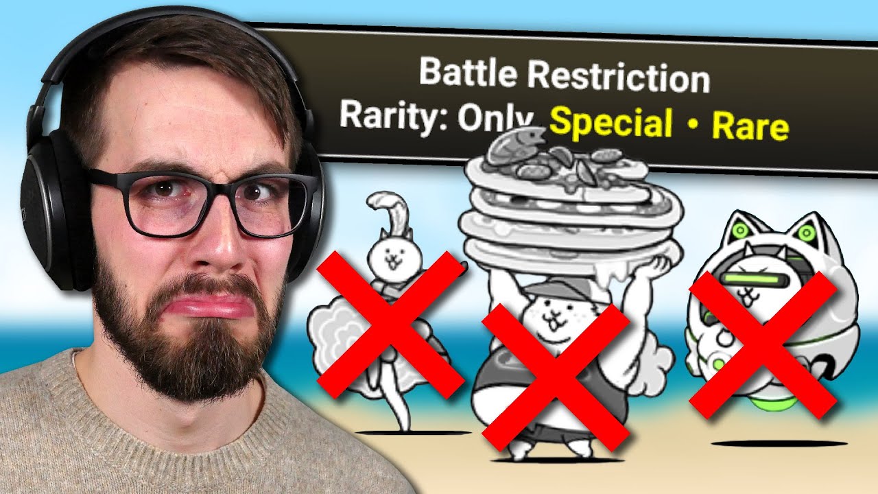 Battle Cats without my BEST UNITS!? 💀 YouTube