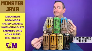 Monster Java Coffee Review; Honest Review of All Monster Java Energy Drink Flavors.