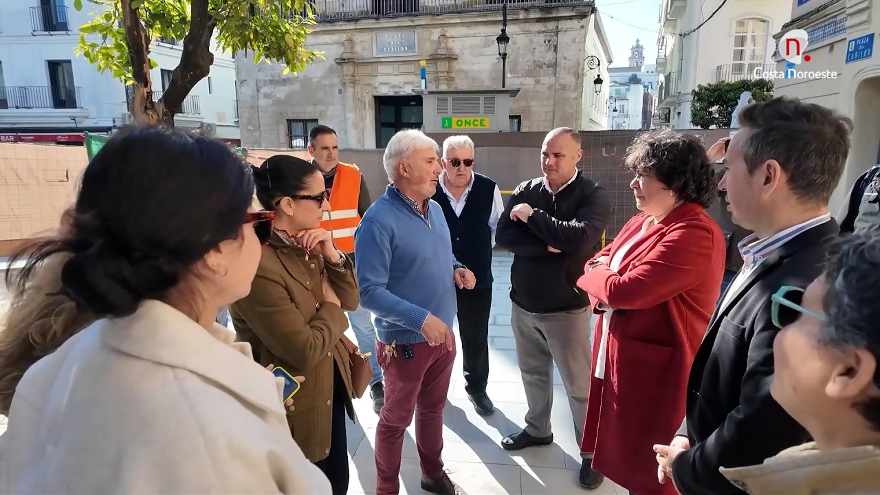 Noticias. Las obras de renovación del pavimento de la Plaza del Cabildo ...
