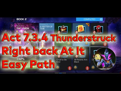 Act 7.3.4 Thunderstruck / Right Back At it | Easy Path
