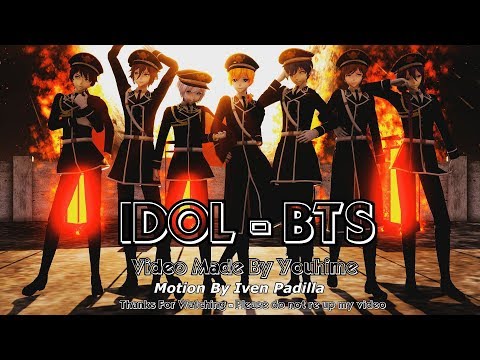 [MMD] Idol - BTS [Special thanks for 1000 subs]
