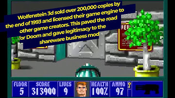 Wolfenstein 3d by id Software (1992) for MS-DOS