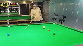 500. #V.18 -  Aggressive Shot, From Yellow To Green #AQ_Snooker_Tips AQ Snooker Training / Coaching screenshot 5
