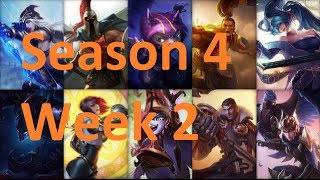 League of Legends, Free Champion Rotation Season 4 week 2