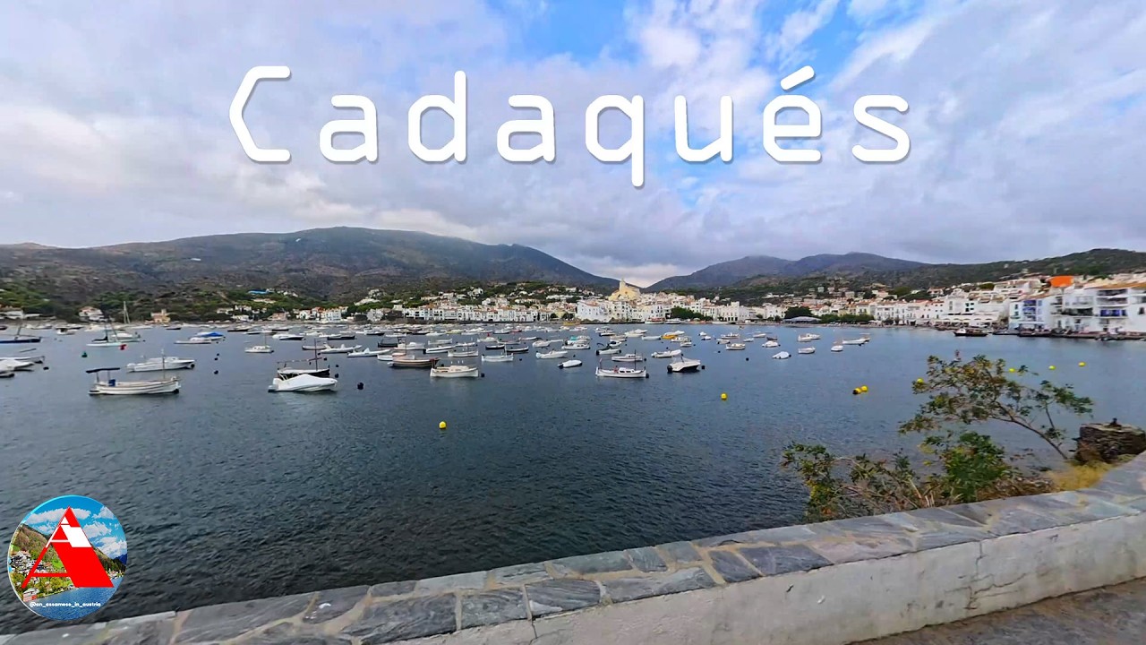 CADAQUÉS, SPAIN: Coastal Tour by Tourist Train! 🚂 Salvador Dalí's Village in 4K | Costa Brava Gem