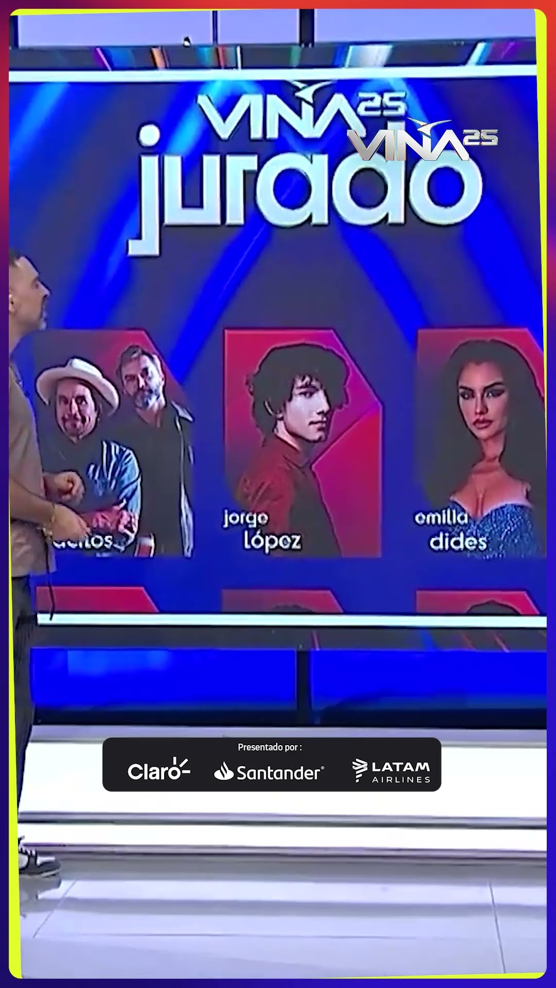 En #MuchoGustoMega, José Antonio Neme y Natasha Kennard revelaron al jurado completo de Viña 2025