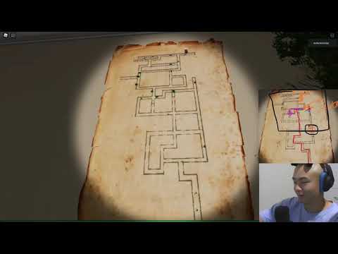 Plotting Maze Directions On Map While Doing The Mimic Hotel Maze Youtube