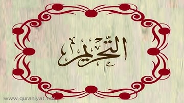 القارئ ريان المحيسني - سورة التحريم
