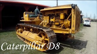 1948 Caterpillar D8 First Start 2012