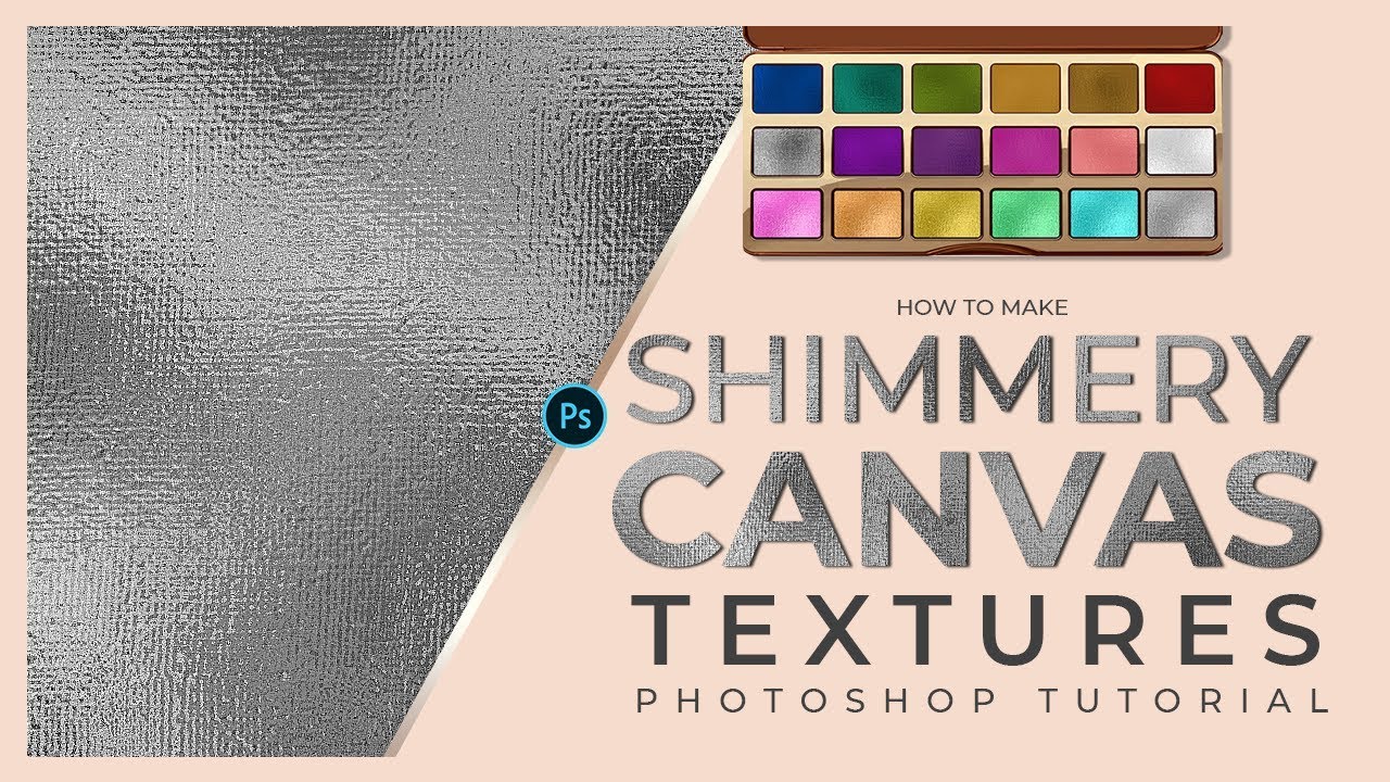 brush - Adding a canvas texture on a drawing in photoshop