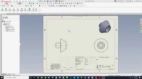 Full and Half Sections in SolidWorks