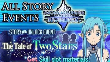 Sword Art Online: Memory Defrag - Tale of Two Stars Story Events