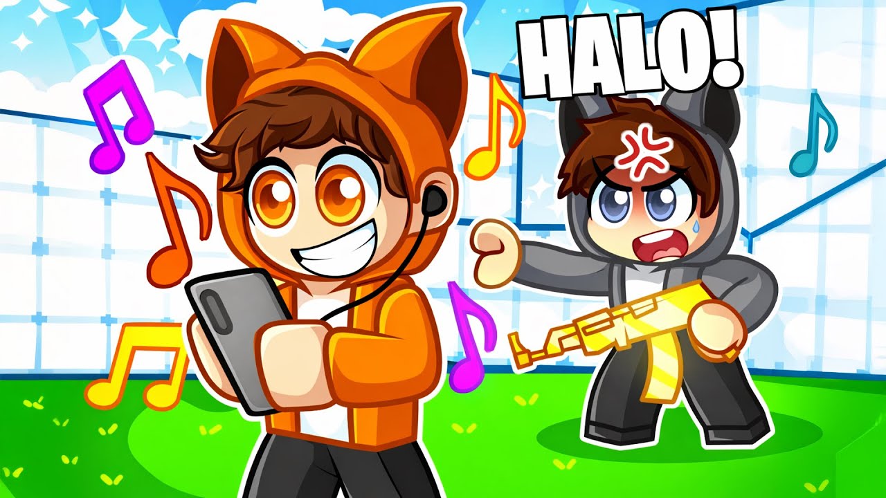 IGNORUJE MOJEGO PRZYJACIELA w Roblox Rivals!