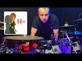 TINA TURNER - Typical Male / by pavelRAK  drumcover (my new DW Collectors kit)