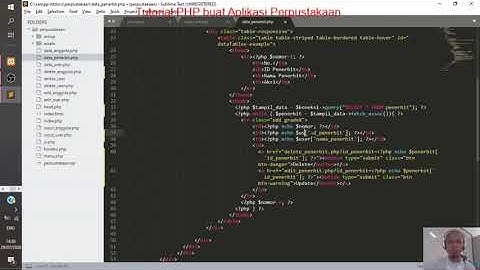 Tutorial cara Pemula membuat aplikasi perpustakaan sederhana menggunakan PHP Part 3