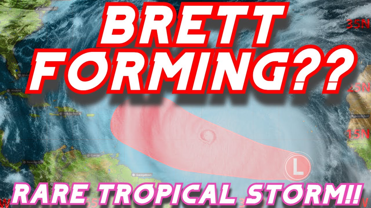 Rare Early Tropical Storm: What to Expect Next Week - YouTube