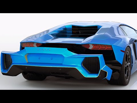 Huber pays homage to the Lamborghini Aventador and reveals the ERA